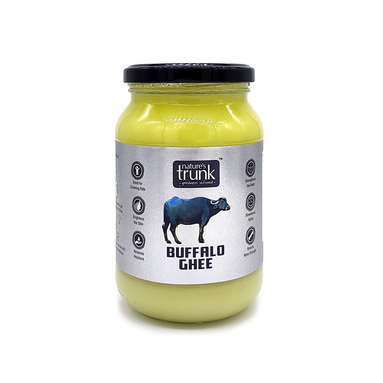 Show details for Nature's Trunk Buffalo Ghee - 250 Grams Picture of Nature's Trunk Buffalo Ghee - 250 Grams