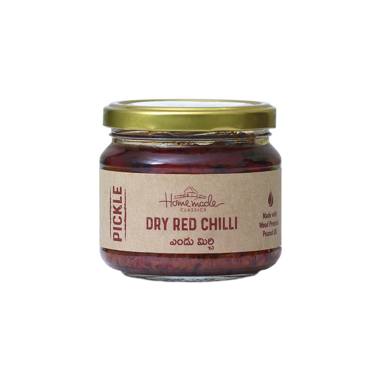 Picture of Nature's Trunk Dry Red Chilli Pickle 300 Grams