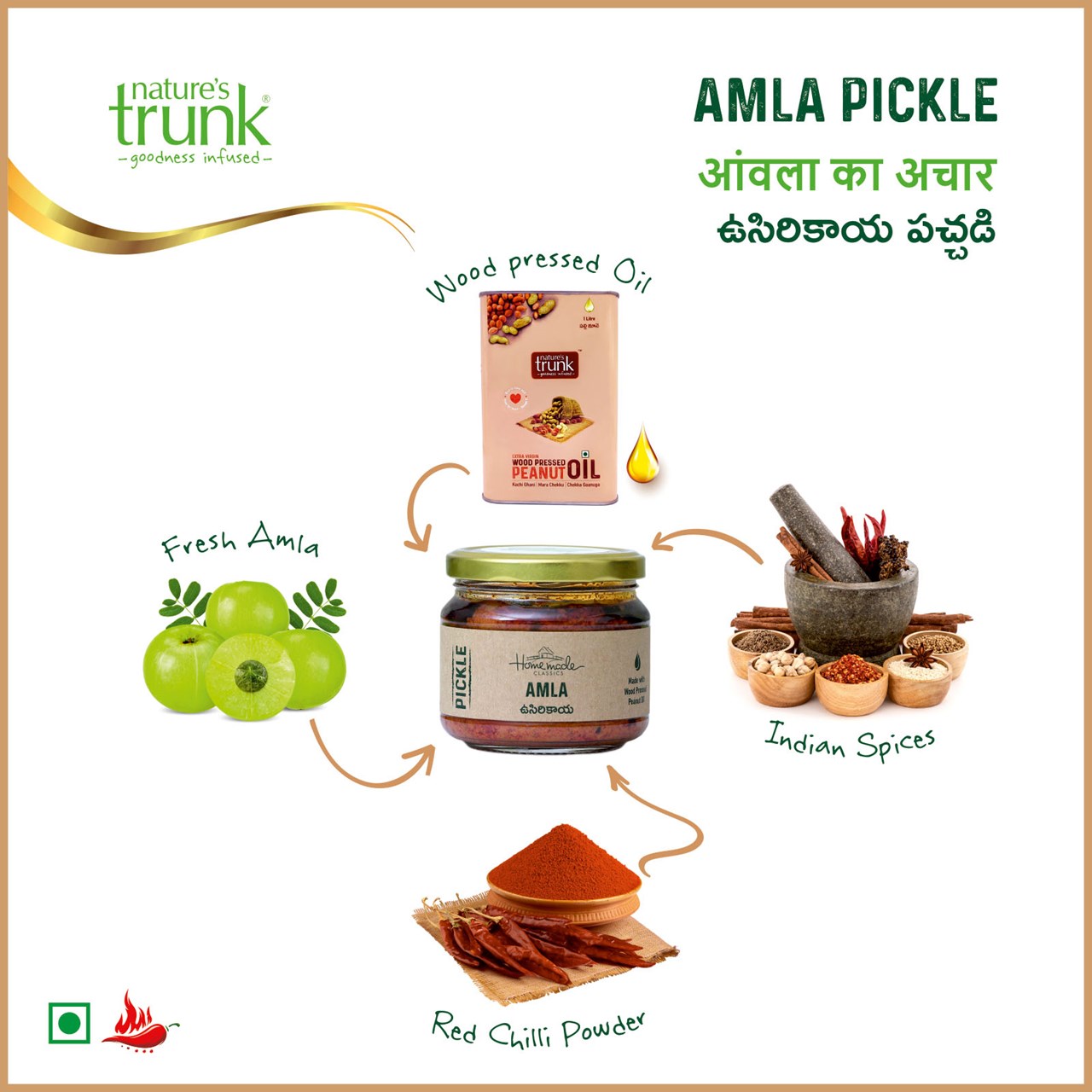 Picture of Amla Pickle 300 Grams