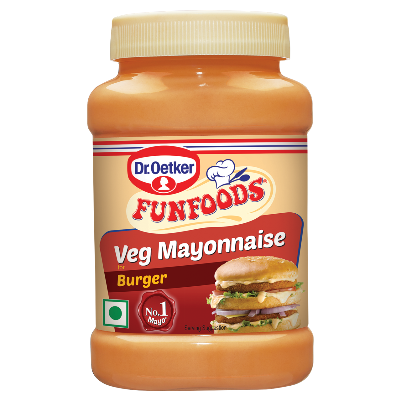 Show details for Dr. Oetker Veg Mayo Burger - 250 GM Picture of Dr. Oetker Veg Mayo Burger - 250 GM