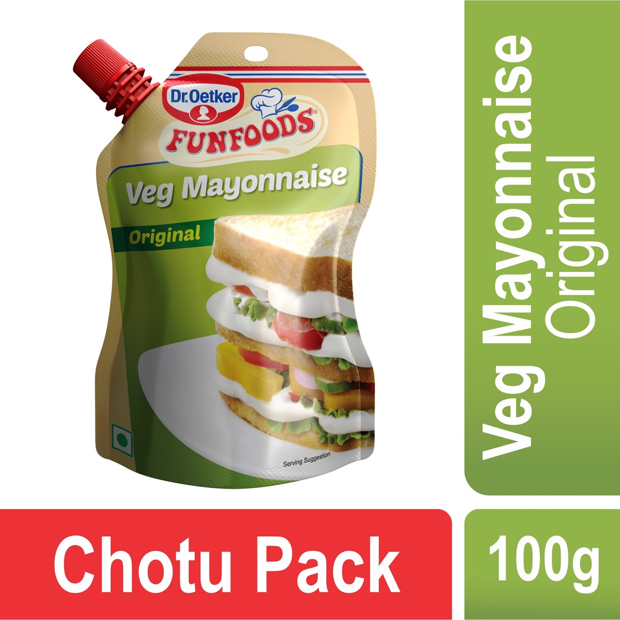 Show details for Dr. Oetker Veg Mayo Original - 100 GM Picture of Dr. Oetker Veg Mayo Original - 100 GM