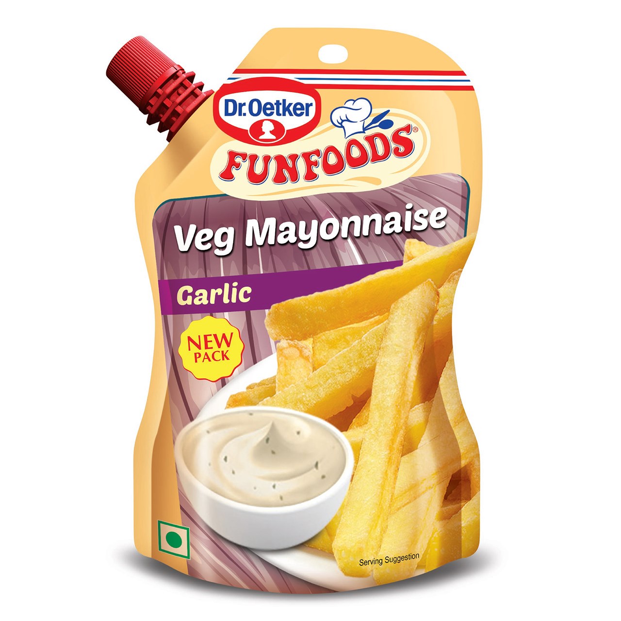 Show details for Dr. Oetker Veg Mayo Garlic - 100 GM Picture of Dr. Oetker Veg Mayo Garlic - 100 GM