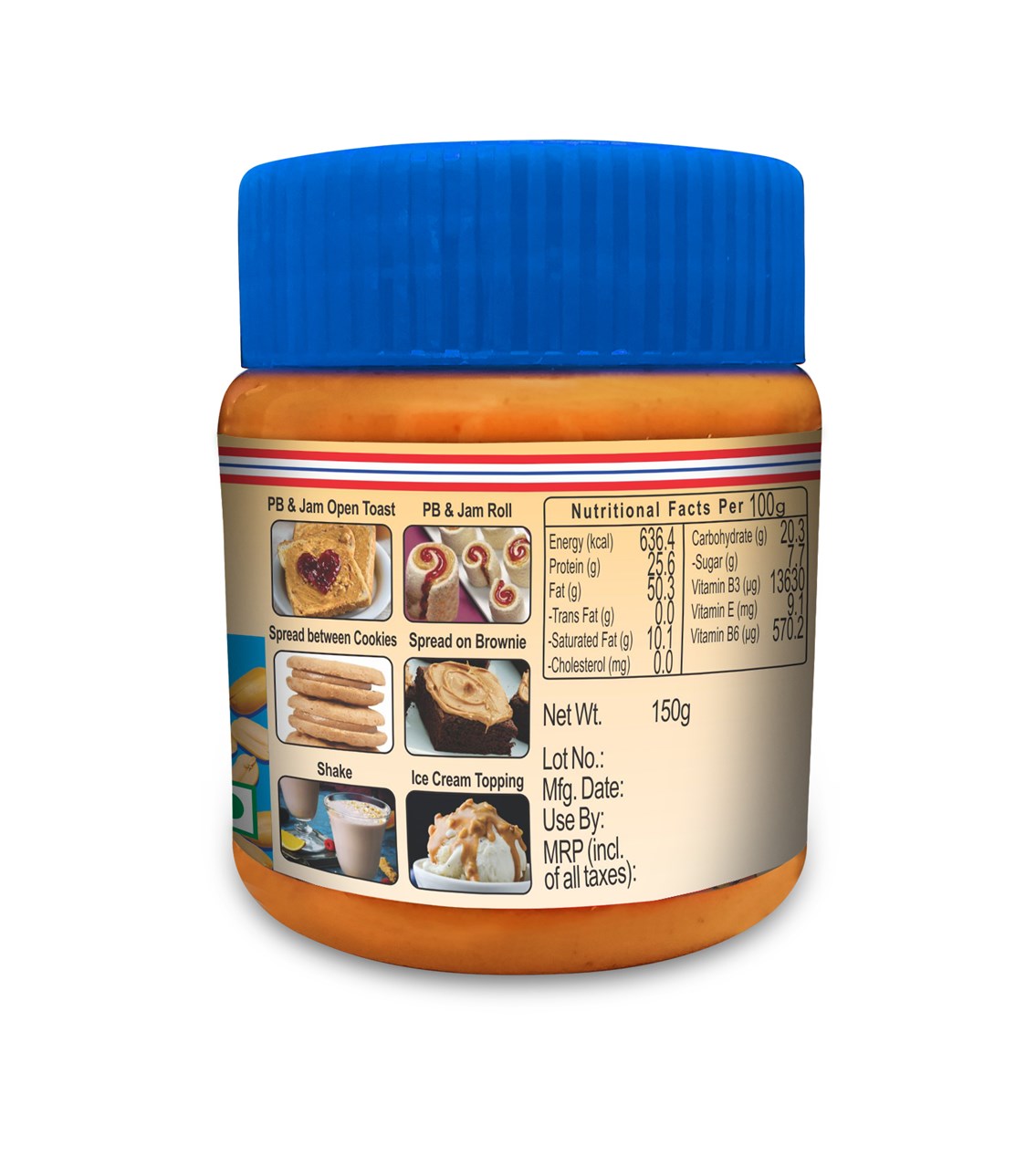 Picture of Peanut Butter Crunchy 150g