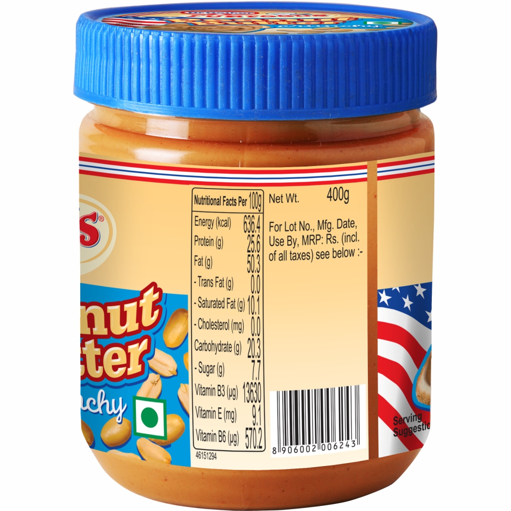 Picture of Peanut Butter Crunchy 400g