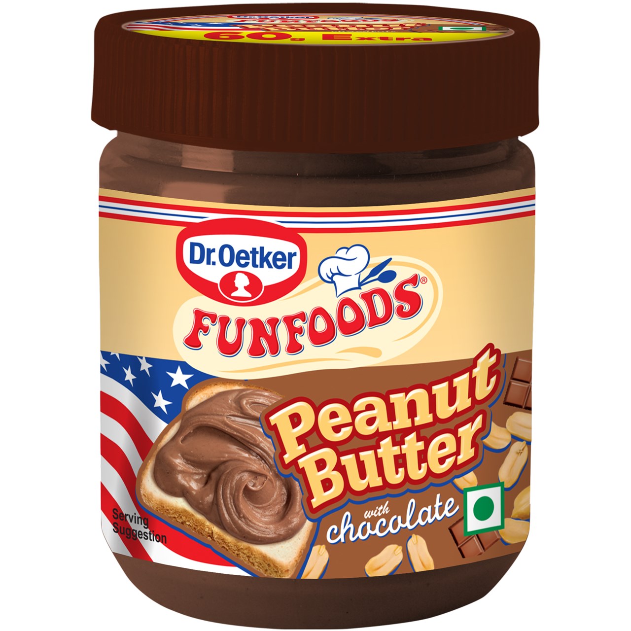 Show details for Dr. Oetker Peanut Butter Chocolate - 400 GM Picture of Dr. Oetker Peanut Butter Chocolate - 400 GM