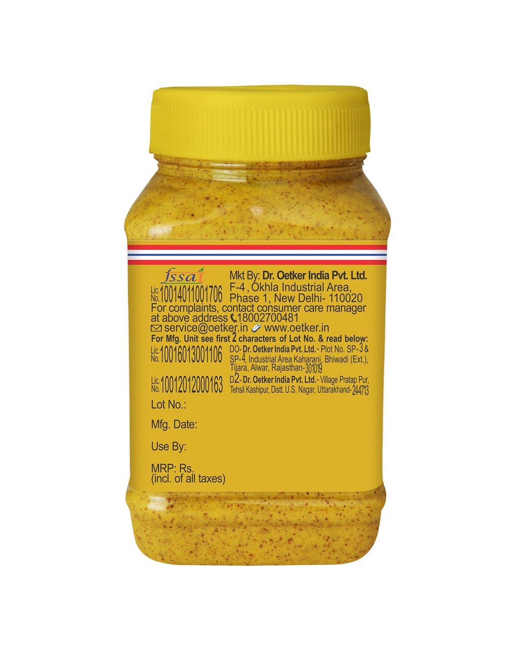 Picture of Mustard English 300g