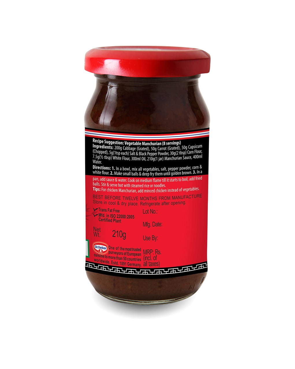 Picture of Manchurian Sauce 210g