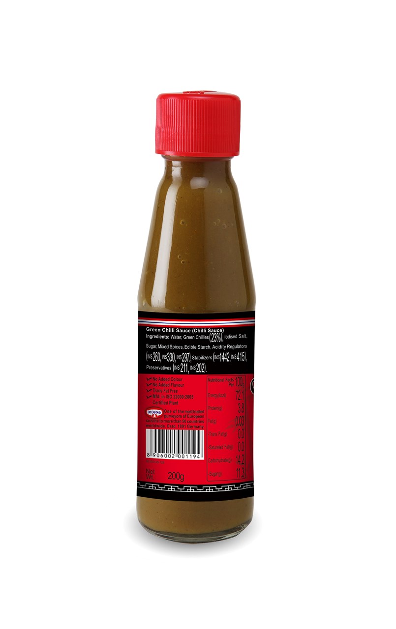 Picture of GreenChilli Sauce 200g