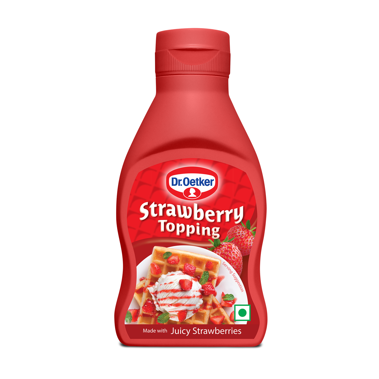 Show details for Dr. Oetker Topping Strawberry - 300 GM Picture of Dr. Oetker Topping Strawberry - 300 GM