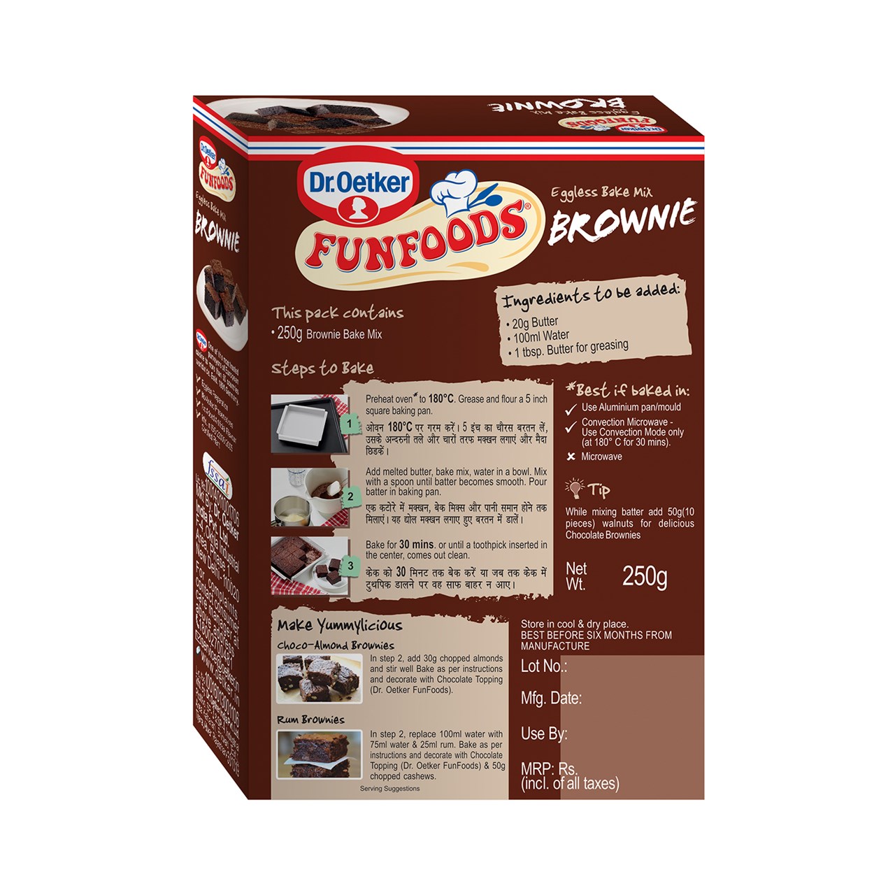 Picture of Bake Mix Brownie 250g