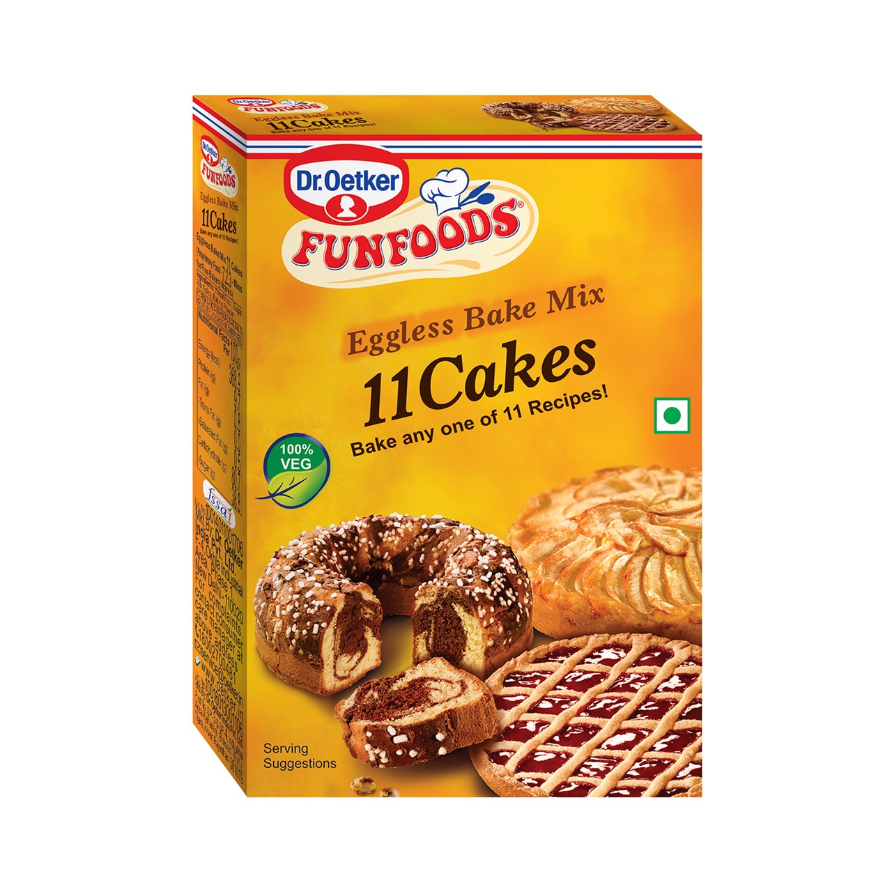 Show details for Dr. Oetker Bake Mix 11 Cakes - 250 GM Picture of Dr. Oetker Bake Mix 11 Cakes - 250 GM