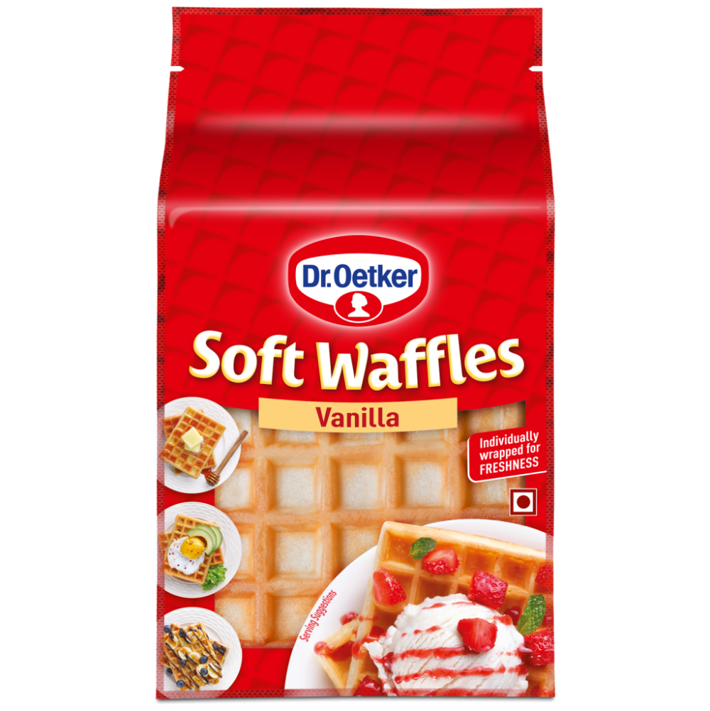 Show details for Dr. Oetker Soft Waffles Vanilla - 250 GM Picture of Dr. Oetker Soft Waffles Vanilla - 250 GM