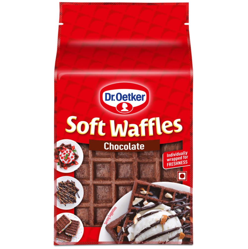 Show details for Dr. Oetker Soft Waffles Chocolate - 250 GM Picture of Dr. Oetker Soft Waffles Chocolate - 250 GM