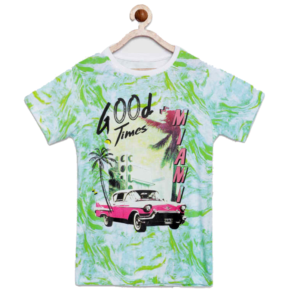 Show details for KLUB KORNER Cotton Half Sleeves Printed T-Shirt for Boys 8-14 Years Picture of KLUB KORNER Cotton Half Sleeves Printed T-Shirt for Boys 8-14 Years