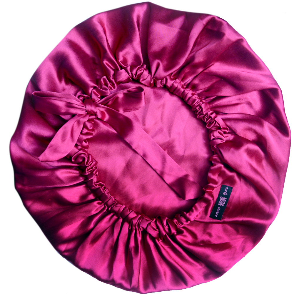 Show details for Curly Sisters Double Layered Satin Bonnet with Tie-Knot, Women's Hair Care Accessories Picture of Curly Sisters Double Layered Satin Bonnet with Tie-Knot, Women's Hair Care Accessories