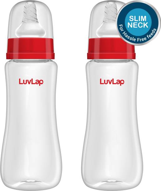 Show details for LuvLap Ess S Neck F Botl, Plain 250ml, Pack of 2 Picture of LuvLap Ess S Neck F Botl, Plain 250ml, Pack of 2