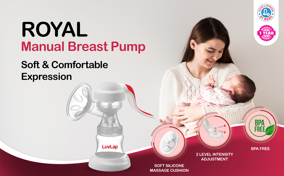 Show details for LuvLap Royal Manual Breast Pump Picture of LuvLap Royal Manual Breast Pump