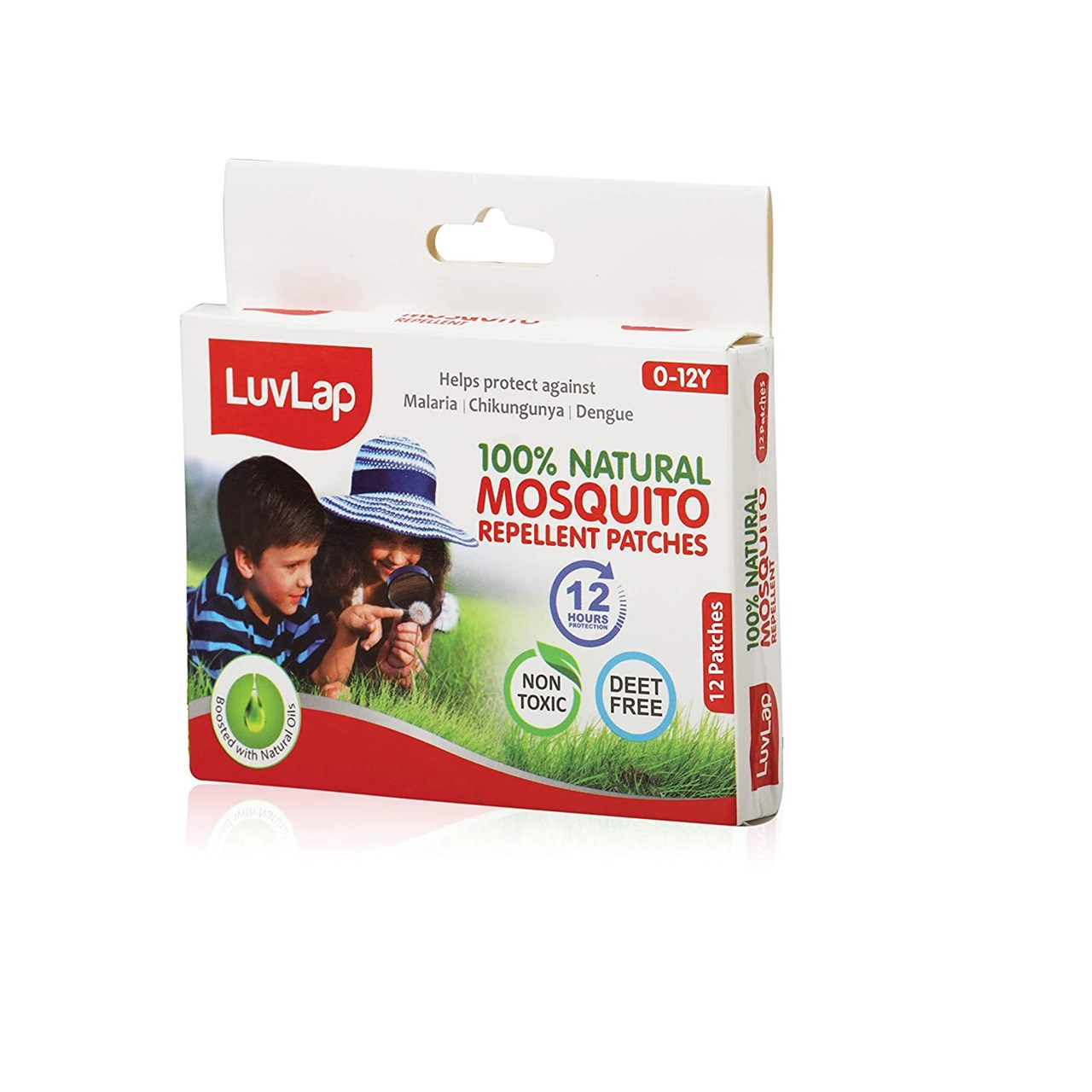 Show details for LuvLap Mosquito repellent Patch 12 pcs Picture of LuvLap Mosquito repellent Patch 12 pcs