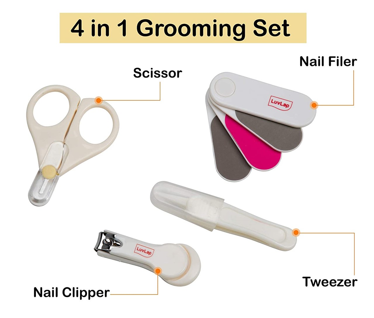 Show details for Baby Scissor And Nail Clipper Set Picture of Baby Scissor And Nail Clipper Set