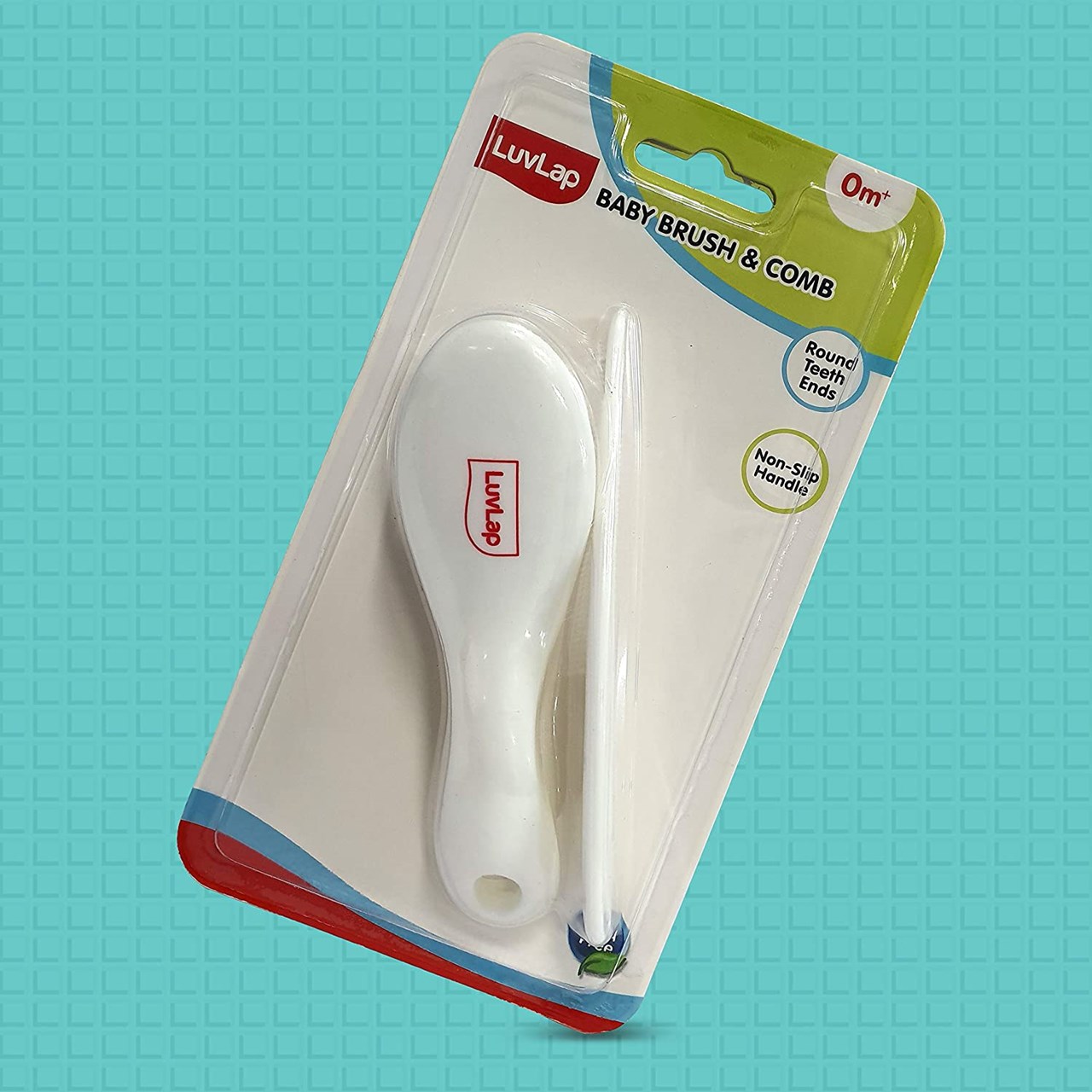 Show details for LuvLap Elegant Baby Comb Brush Set Picture of LuvLap Elegant Baby Comb Brush Set