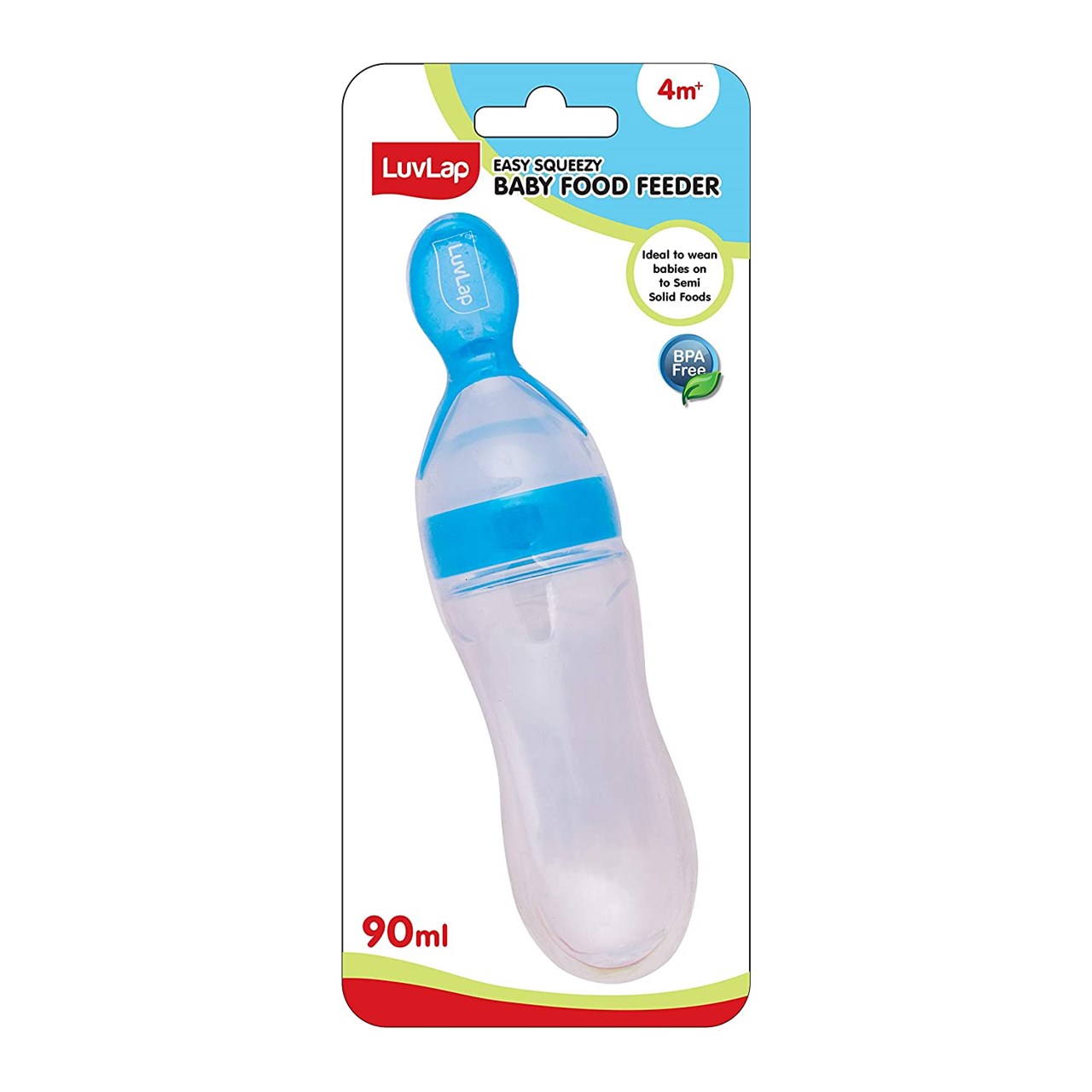 Show details for LuvLap Easy Squeezy Food Feeder - 90 ml Picture of LuvLap Easy Squeezy Food Feeder - 90 ml