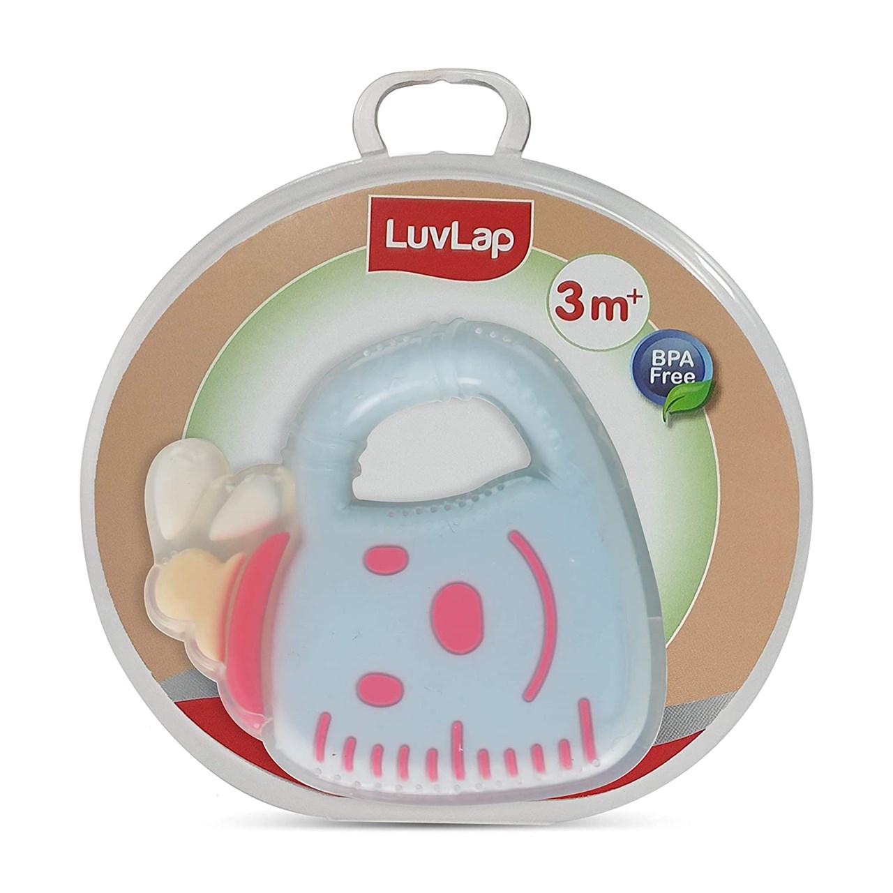 Show details for LuvLap Silicone Teether -  Milk Time Picture of LuvLap Silicone Teether -  Milk Time