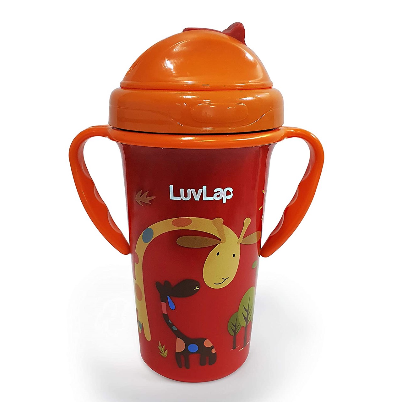 Picture of LuvLap Tiny Giffy sipper 300 ml Orange