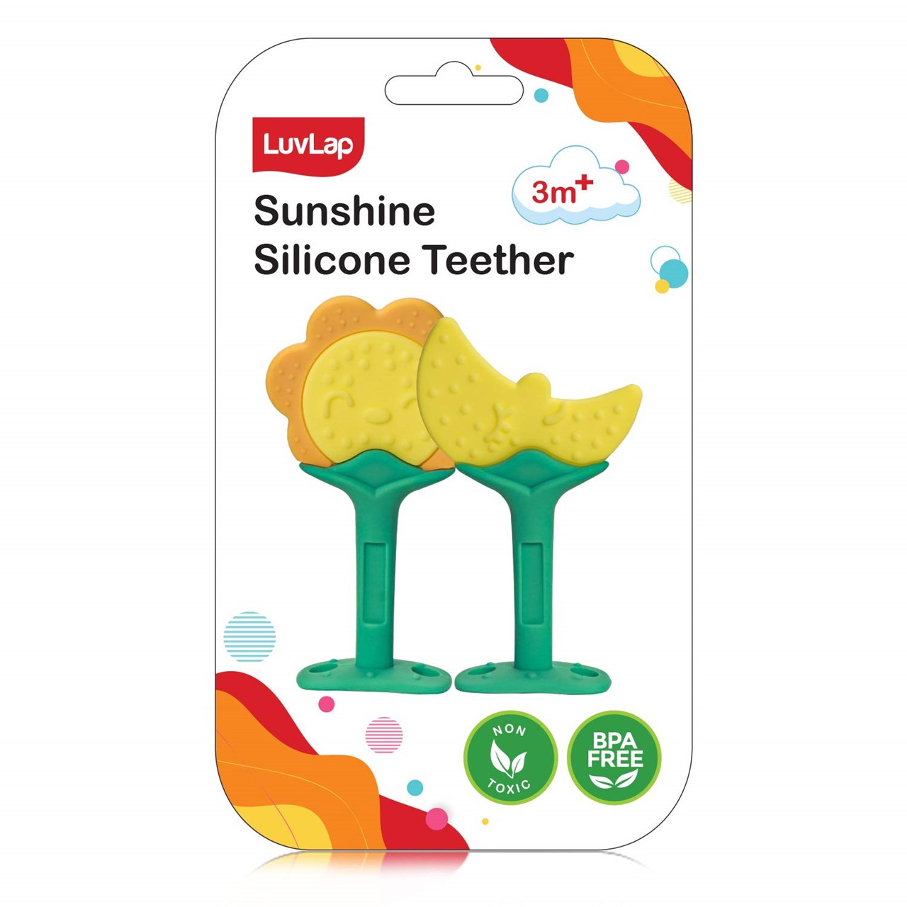Show details for LuvLap sunshine teether Picture of LuvLap sunshine teether