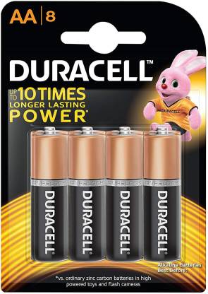 Duracell Ultra-Alkaline Battery AA, 8 pcs