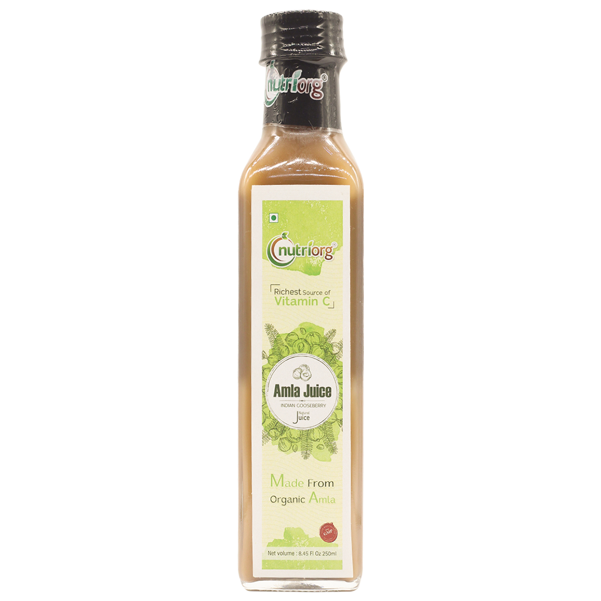 Picture of Nutriorg Amla Juice 250 ml ( Pack of 2)