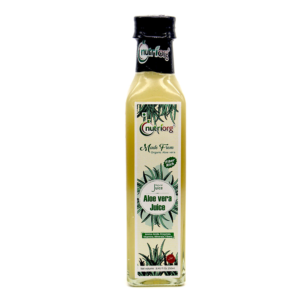 Show details for Nutriorg Aloe vera Juice 250 ml Picture of Nutriorg Aloe vera Juice 250 ml