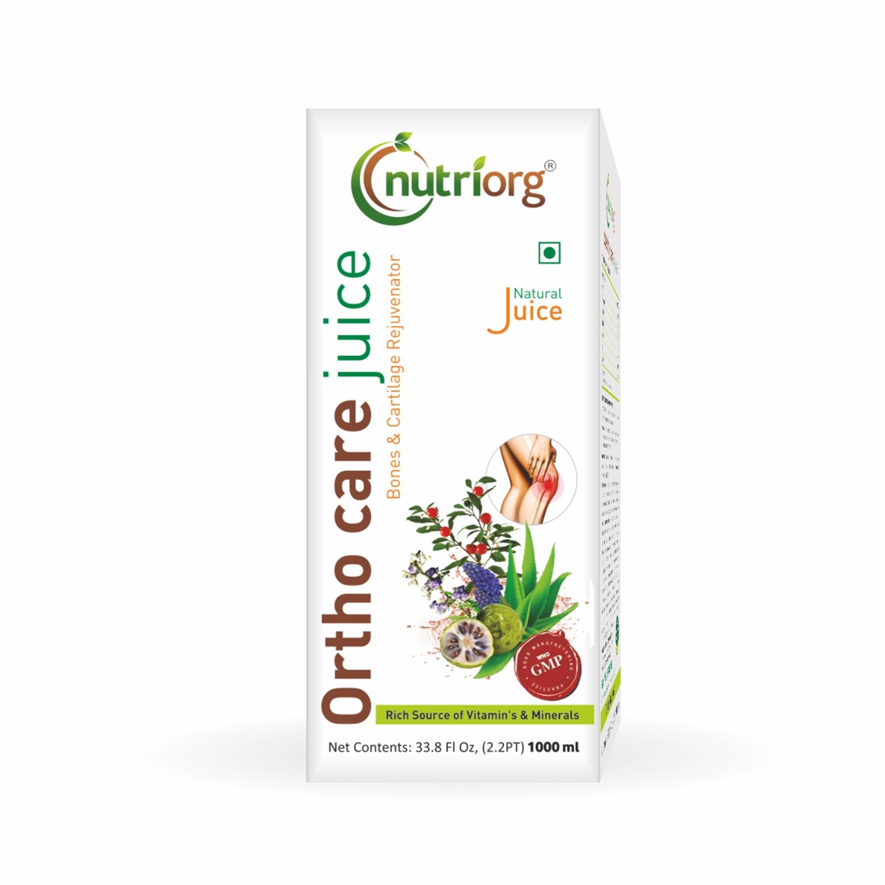 Show details for Nutriorg Ortho care Juice - 1000 ml Picture of Nutriorg Ortho care Juice - 1000 ml