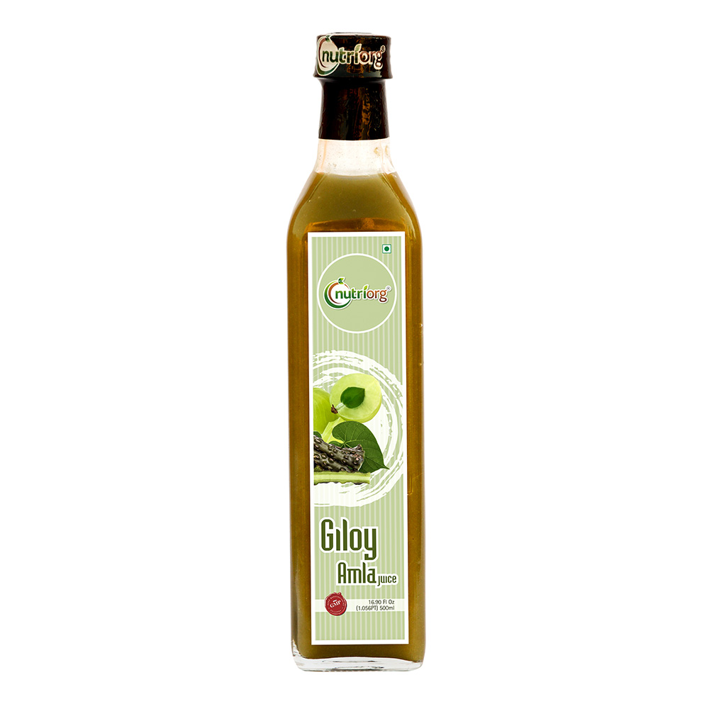 Show details for Nutriorg Giloy with Amla Juice - 500 ml Picture of Nutriorg Giloy with Amla Juice - 500 ml