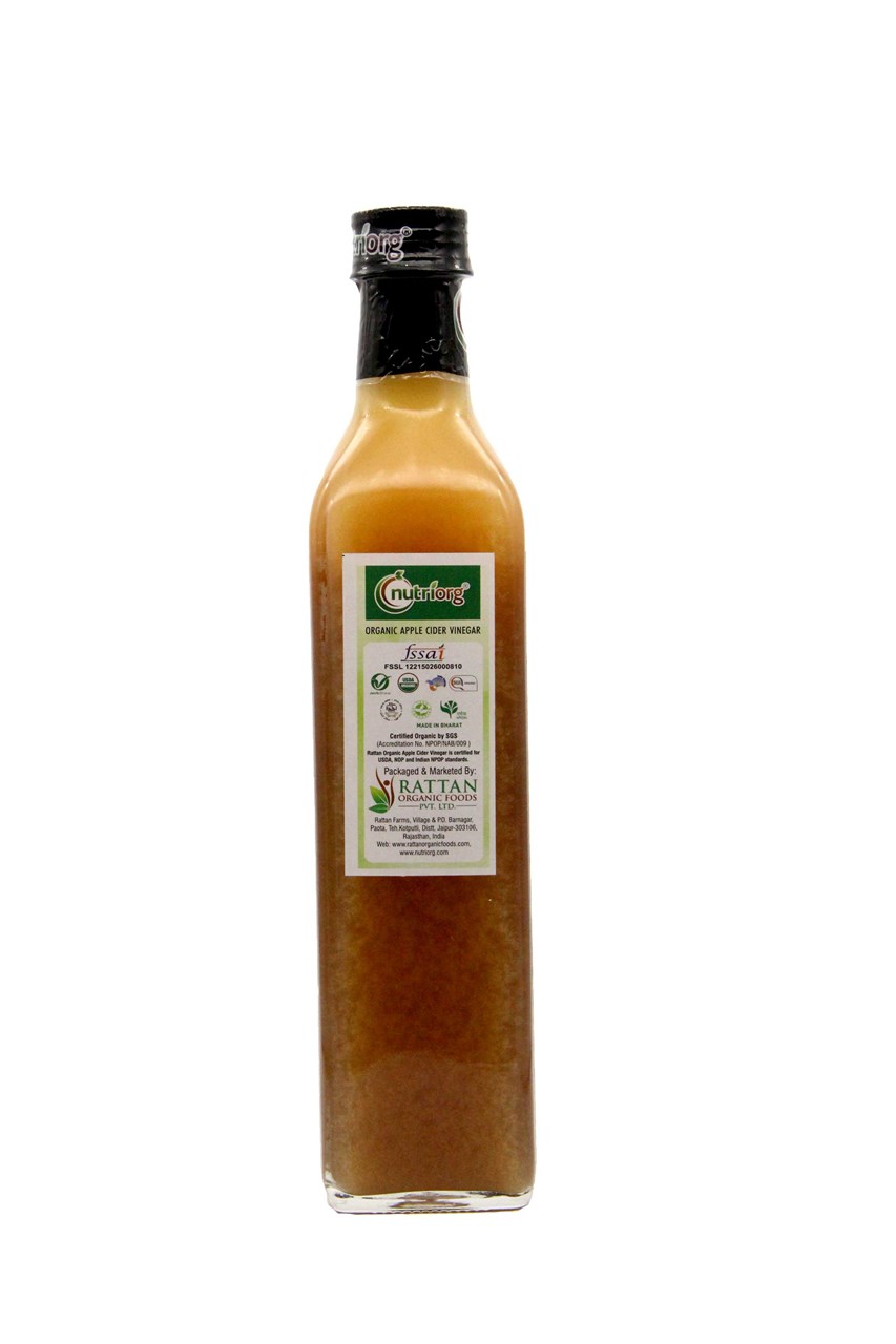 Picture of Nutriorg Certified Organic Apple Cider Vinegar 500ml