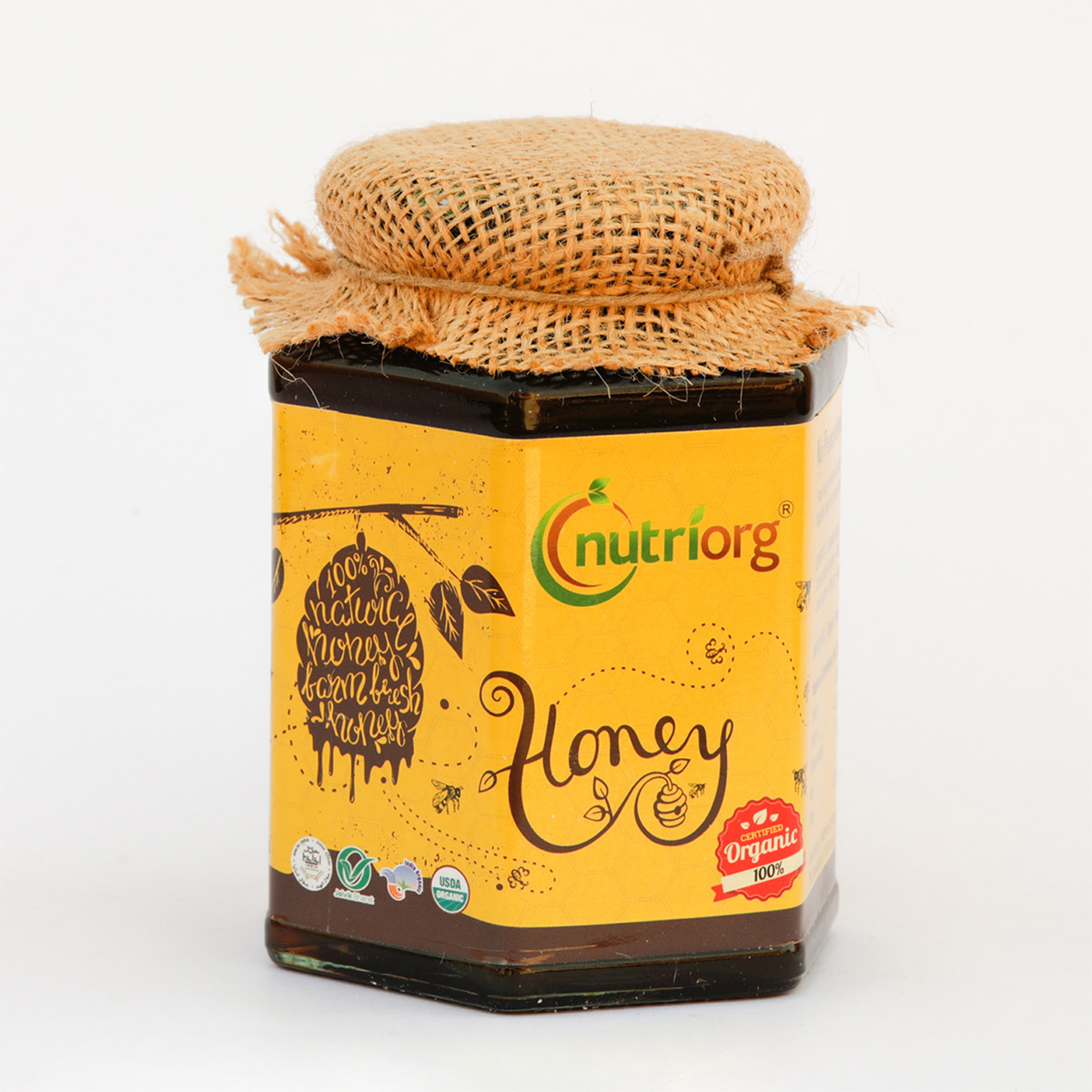 Picture of Nutriorg Certified Organic Honey 250 g ( Pack of 2)