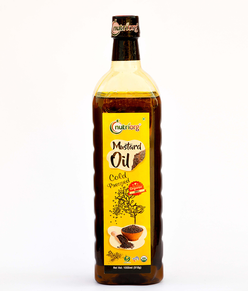 Show details for Nutriorg Certified Organic Mustard Oil - 1000 ml Picture of Nutriorg Certified Organic Mustard Oil - 1000 ml