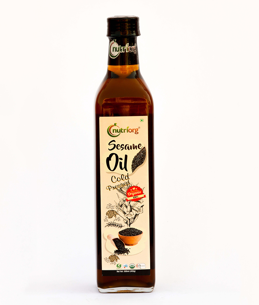 Show details for Nutriorg Certified Organic Sesame Oil 500ml Glass Bottle Picture of Nutriorg Certified Organic Sesame Oil 500ml Glass Bottle