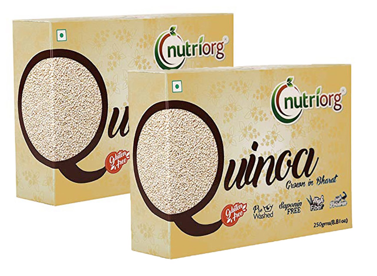 Show details for Nutriorg Certified Organic Quinoa 250g ( Pack of 2) Picture of Nutriorg Certified Organic Quinoa 250g ( Pack of 2)