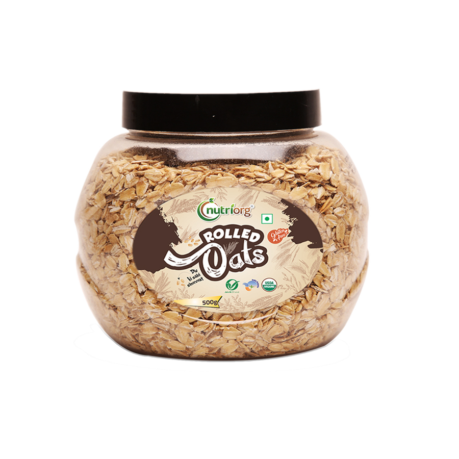 Picture of Nutriorg Certified Organic Rolled Oats 500g