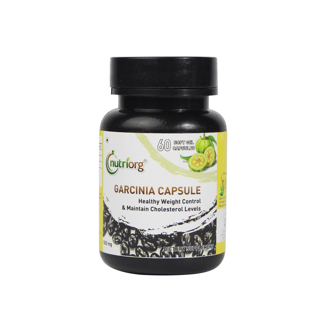 Picture of Nutriorg Garcinia seed oil gel 60 Capsule