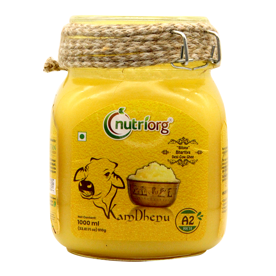 Show details for Nutriorg A2 Rich Cow Ghee 1000 ml Picture of Nutriorg A2 Rich Cow Ghee 1000 ml