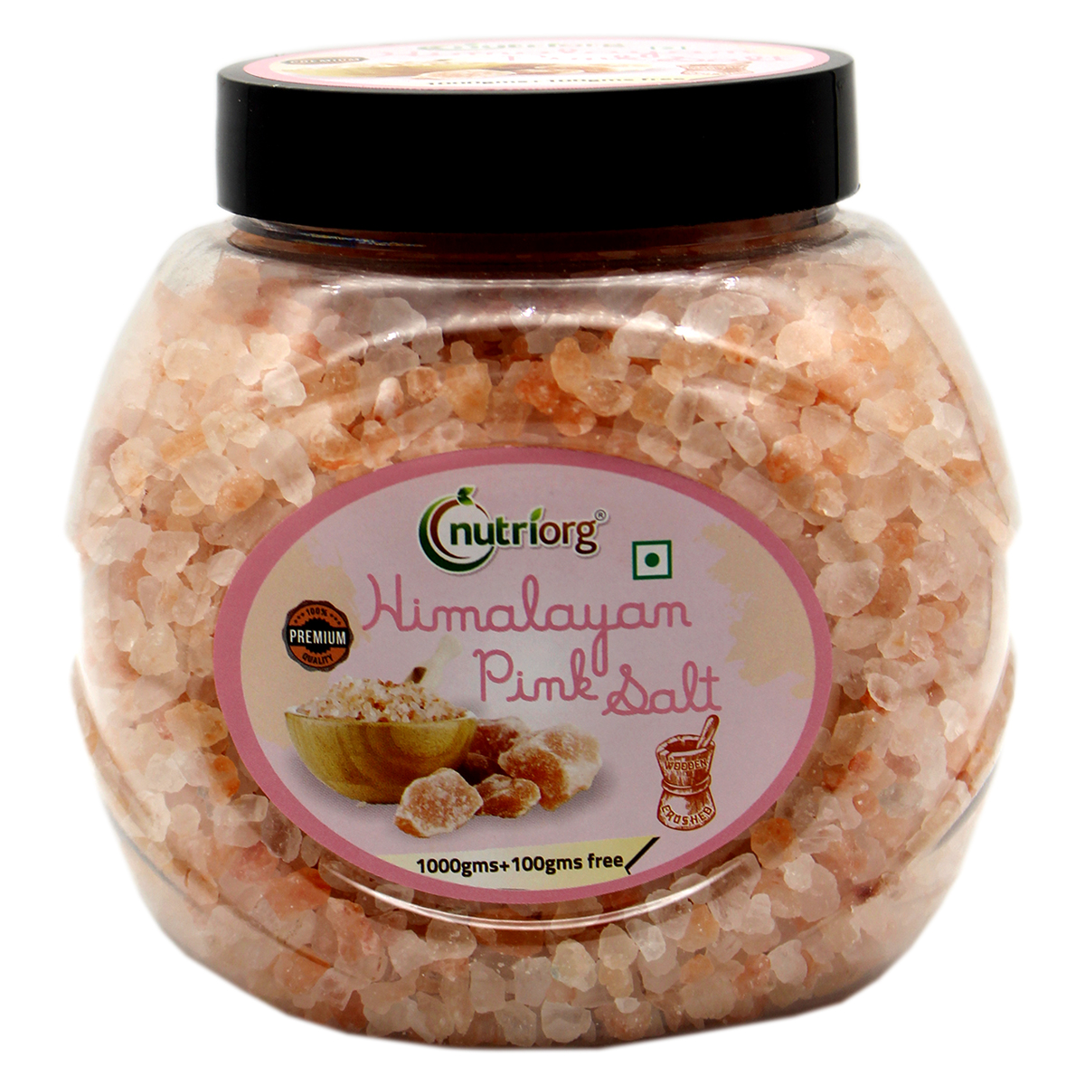 Show details for Nutriorg Pink Salt 1100g Picture of Nutriorg Pink Salt 1100g