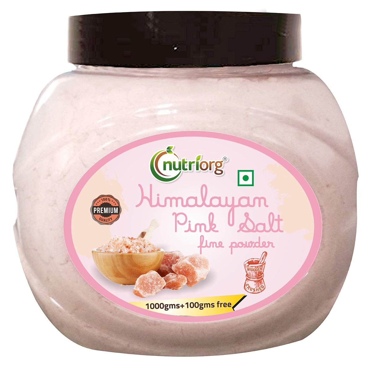 Show details for Nutriorg Pinksalt Powder 1100g Picture of Nutriorg Pinksalt Powder 1100g