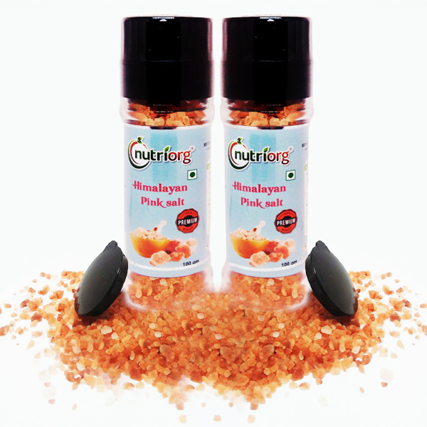 Show details for Nutriorg Pinksalt 100 g Grinder Bottle ( Pack of 2) Picture of Nutriorg Pinksalt 100 g Grinder Bottle ( Pack of 2)