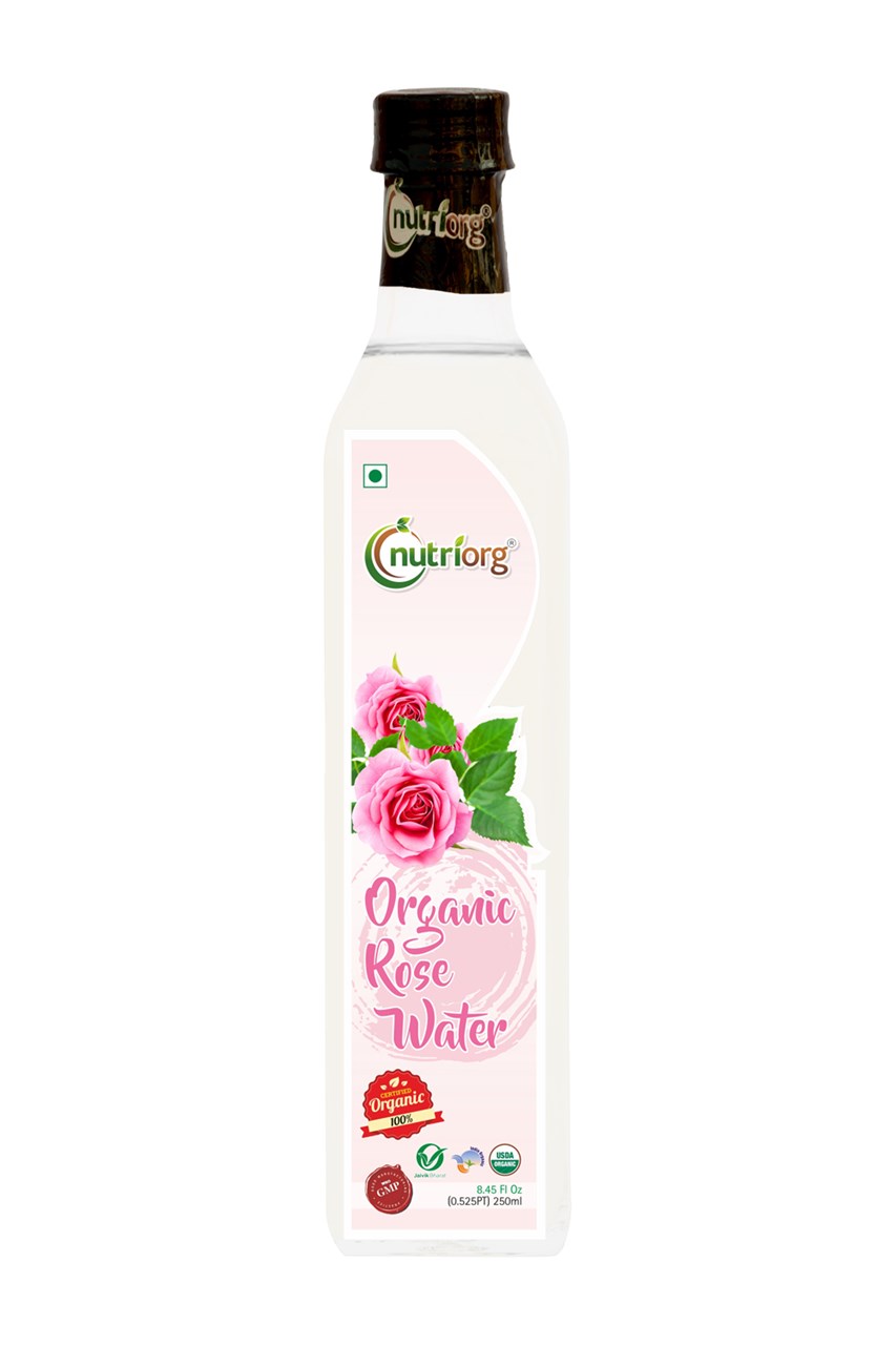 Show details for Nutriorg Certified Organic Rose Water - 250 ml Picture of Nutriorg Certified Organic Rose Water - 250 ml