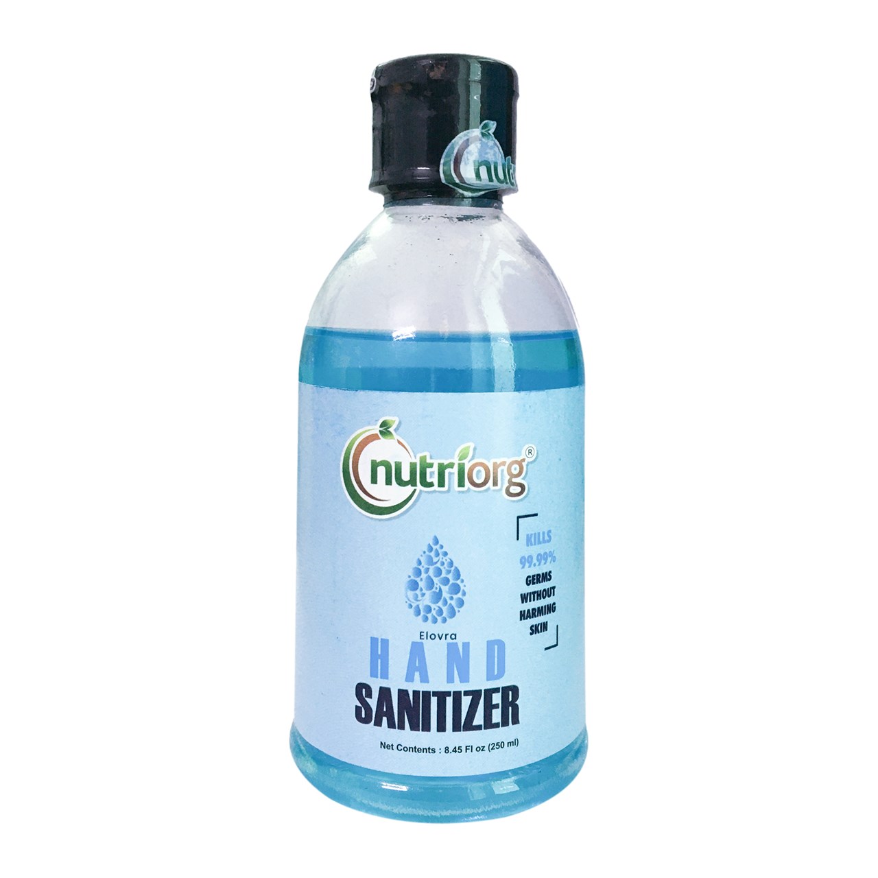 Show details for Nutriorg Elovr Liquid Hand Sanitizer 250 ml( Pack of 2) Picture of Nutriorg Elovr Liquid Hand Sanitizer 250 ml( Pack of 2)