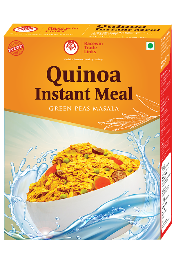 Picture of Racewin Quinoa Instant Meal Green Peas Masala - 200 Grams