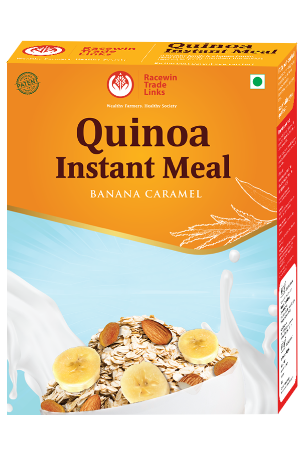 Picture of Racewin Quinoa Instant Meal Banana Caramel - 200 Grams