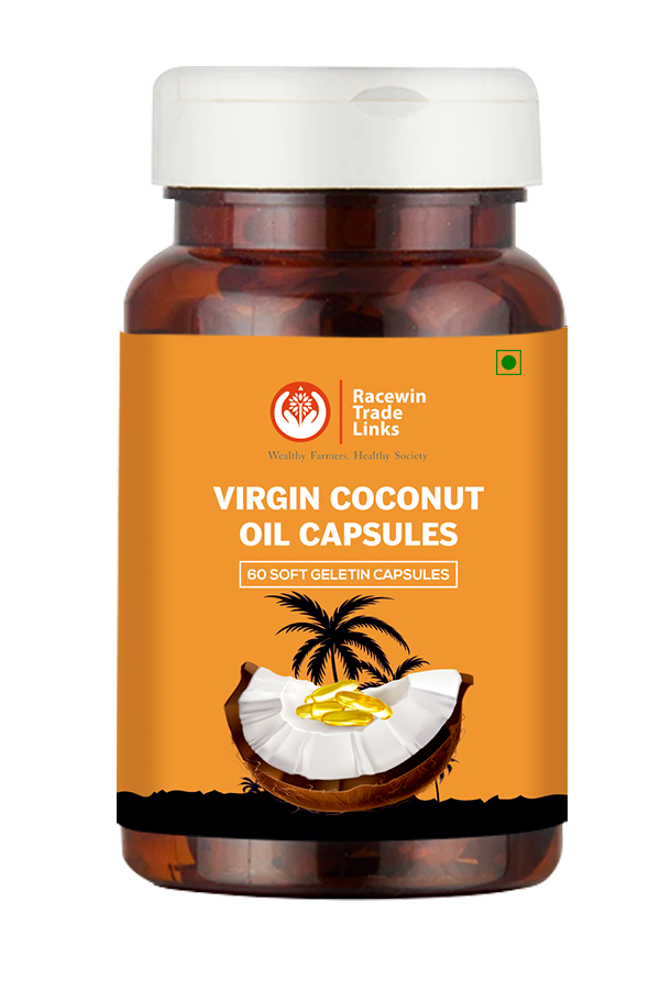 Picture of Racewin virgin coconut oil capsules 60 No