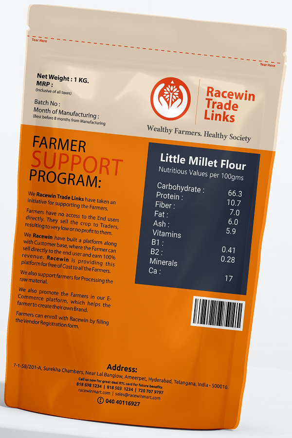 Picture of Little Millet Flour 1000 Grams